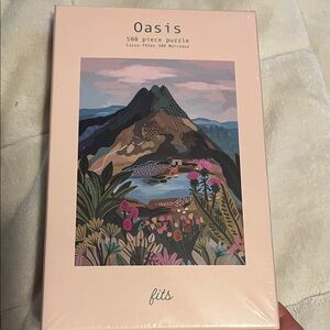 Oasis 500 Piece Puzzle - Multicolor by Fits